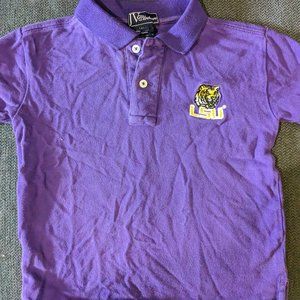 JV Clothier LSU Polo Size 4T